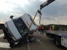 Takeling van ongeval mobilhome E34 te Arendonk: image 6
